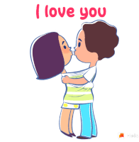 Gif animé y love you